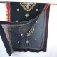 duży hinduski szal dupatta haft 216 x 90 cm