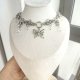 Fairycore Chainmail Choker – Stal chirurgiczna & szkło