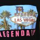 BAWEŁNIANY T-SHIRT Z NADRUKIEM LAS VEGAS NEVADA M L XL