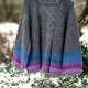 balloon sweater | purple