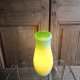 Limonkowa lampka IKEA Minolit lata 90te vintage