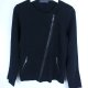 Marks Spencer czarny sweter bawełna zip 12 / 40