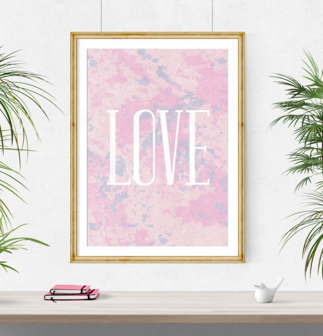 Plakat LOVE - A3