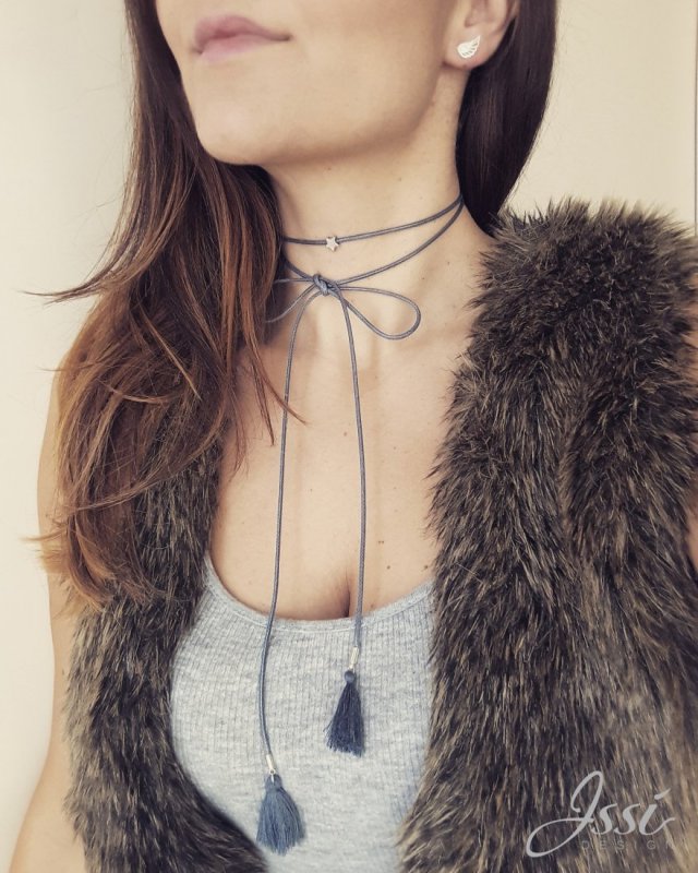 Choker STAR &TASSEL