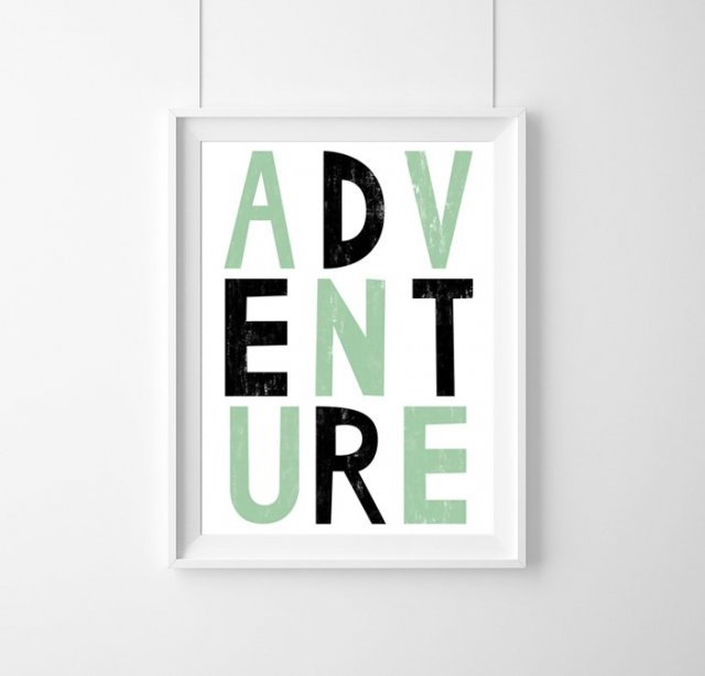 PLAKAT - ADVENTURE - A3