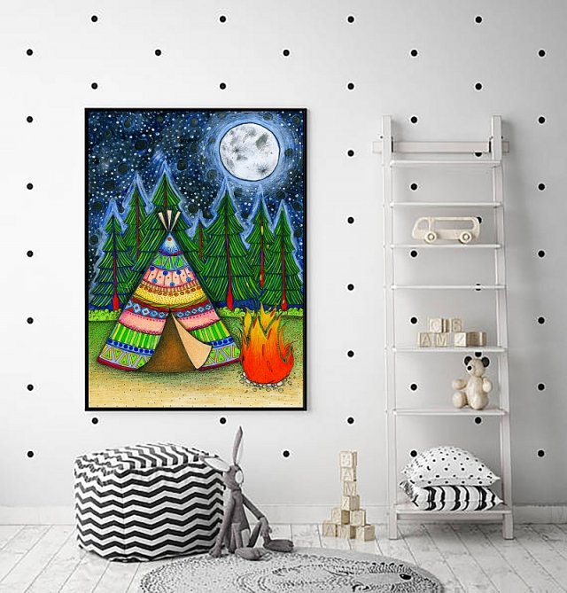 Tipi 50x70cm