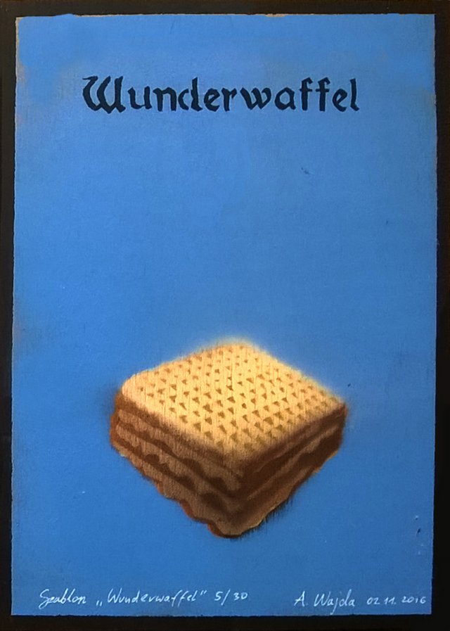 Wunderwafel Grafika Antka Wajdy