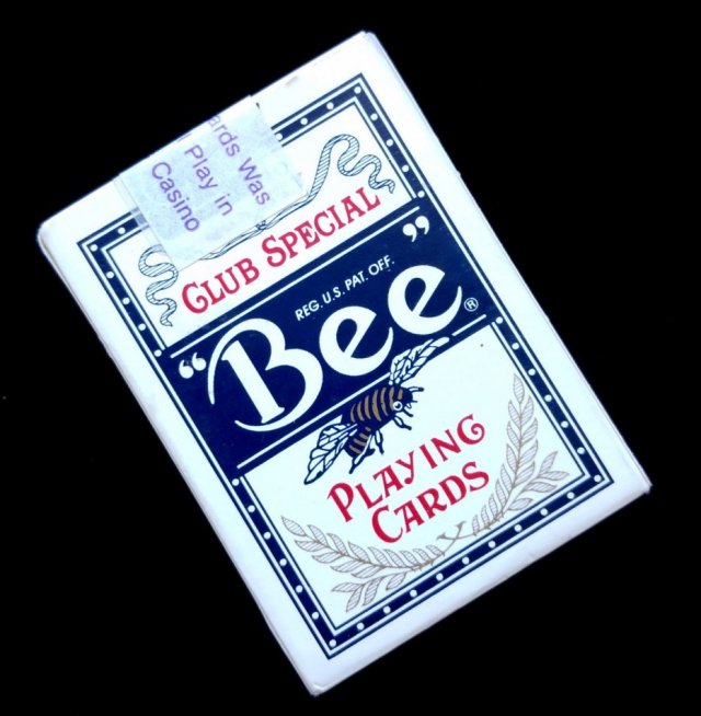 ❀ڿڰۣ❀ Bee Playing Card, lata 60-te ❀ڿڰۣ❀ NOWE, ZAPAKOWANE ❀ڿڰۣ❀ Grawer ❀ڿڰۣ❀