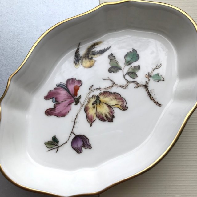 WEDGWOOD ❀ڿڰۣ❀ Swallow - Porcelanowa paterka #4