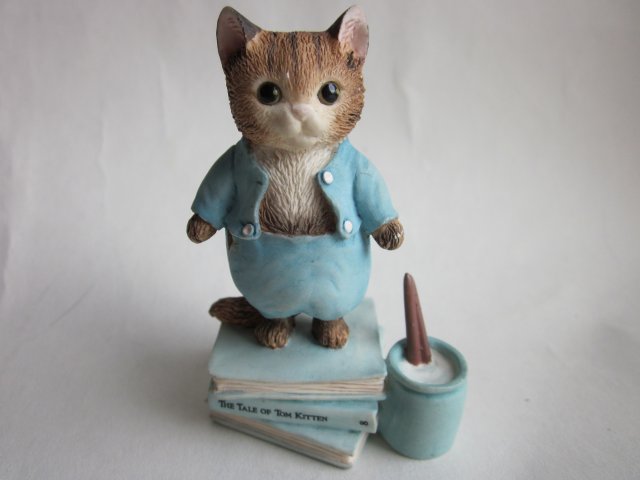 The world Of BEATRIX POTTER TOM KITTEN 1996 - KOLEKCJONERSKA FIGURKA