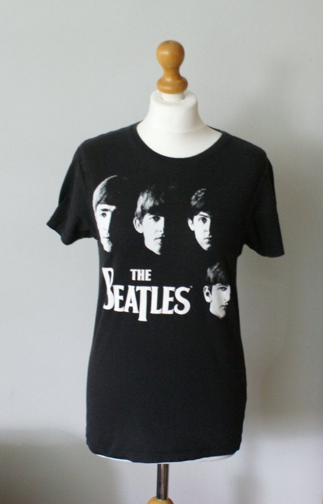 Unikalny T-shirt The Beatles Damski