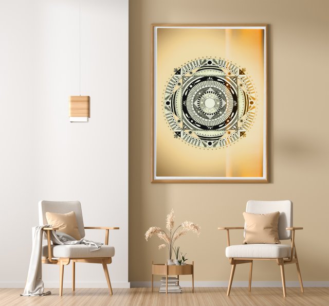 Mandala 50x70cm