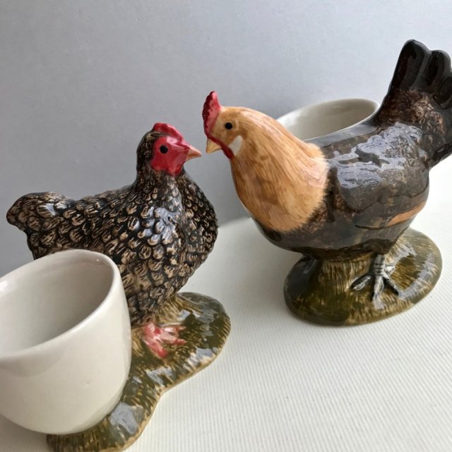 Para dla pary ❤ QUAIL POTTERY - Kieliszki na jajko - Nowe