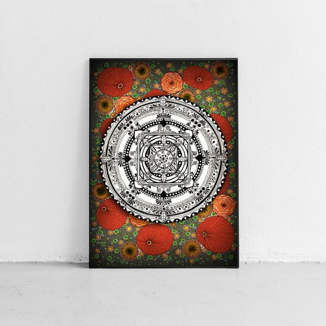 Mandala 50x70cm