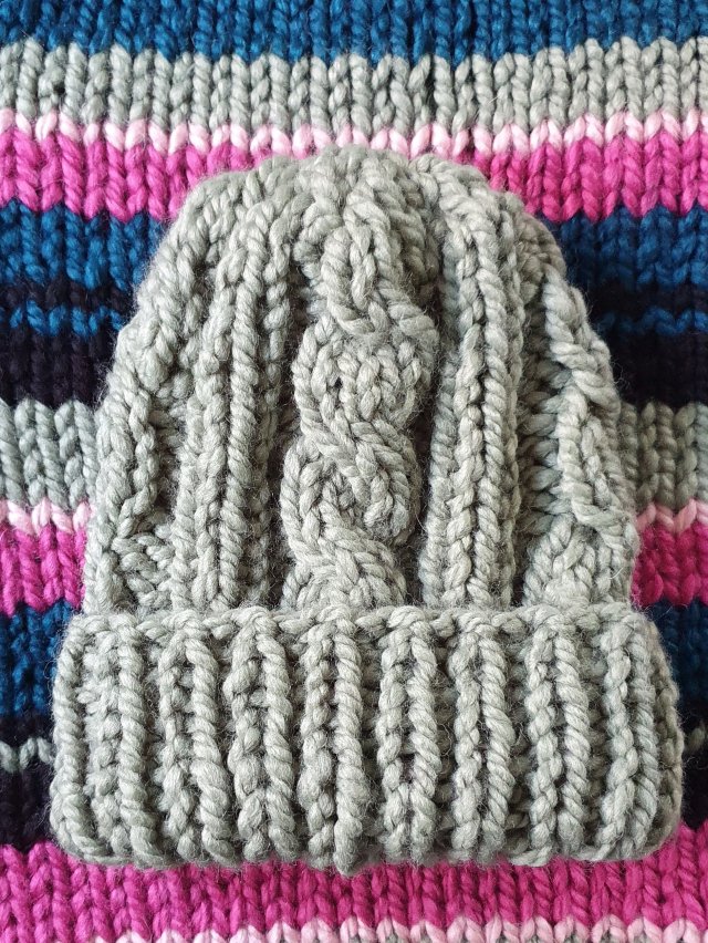 Miętowa beanie