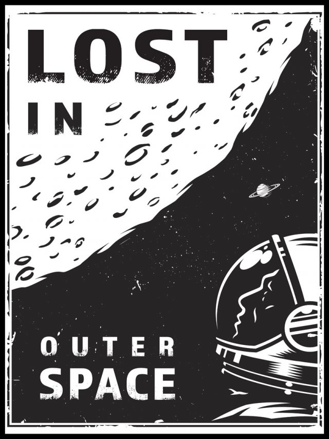 Plakat, Lost in Space