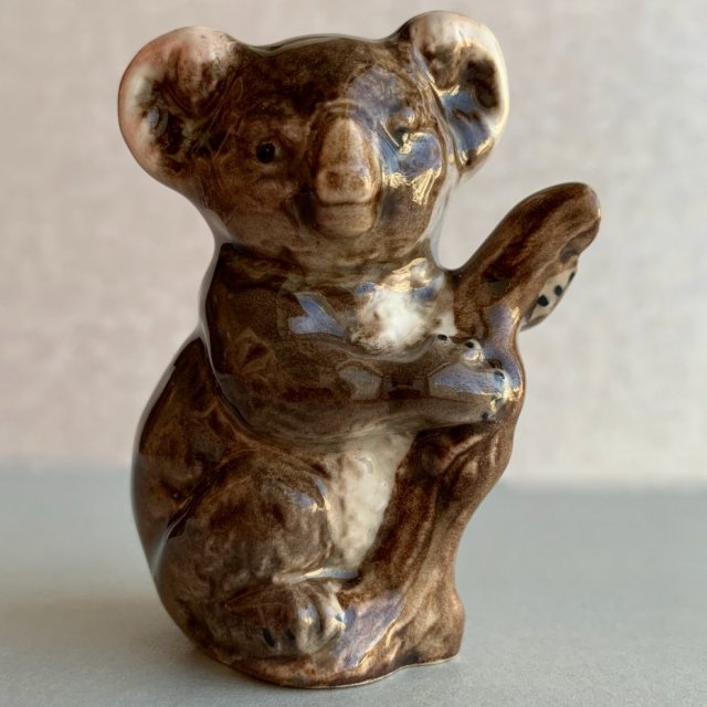 Collectable Pottery - Koala, lata 50-te. ❤ Kolekcjonerska figurka ❤ Ręcznie malowana