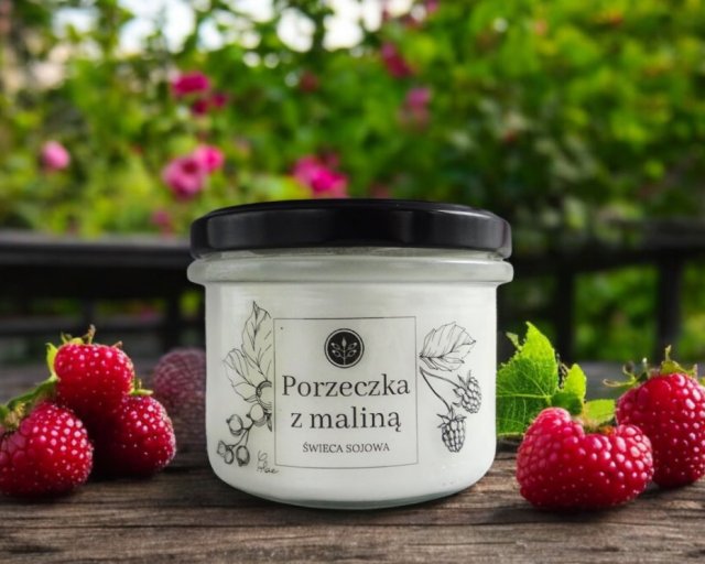 Świeca sojowa Porzeczka z maliną 235 ml Mikuno