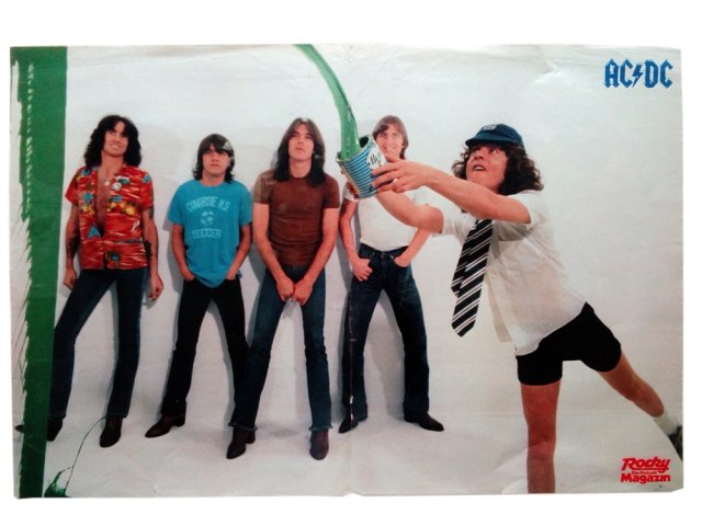 ACDC plakat vintage