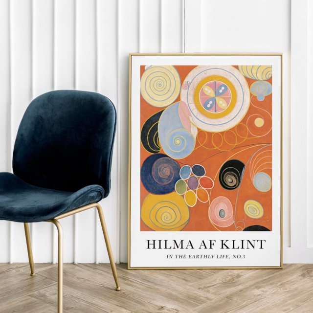 Plakat Hilma af Klint The ten largest no. 10 - format 50x70 cm