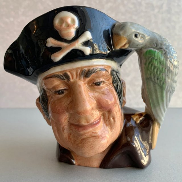 Vintage Royal Doulton Figurine Long John Silver - lata 50-te XXw. ❤ Projekt Max Henk