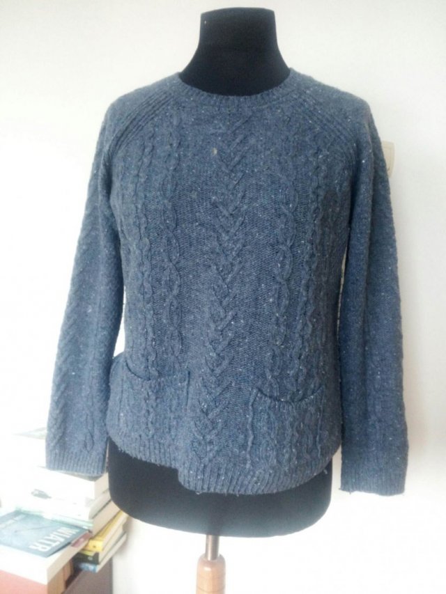 Sweter wełna jagnięca Marks & Spencer rozm.M-L