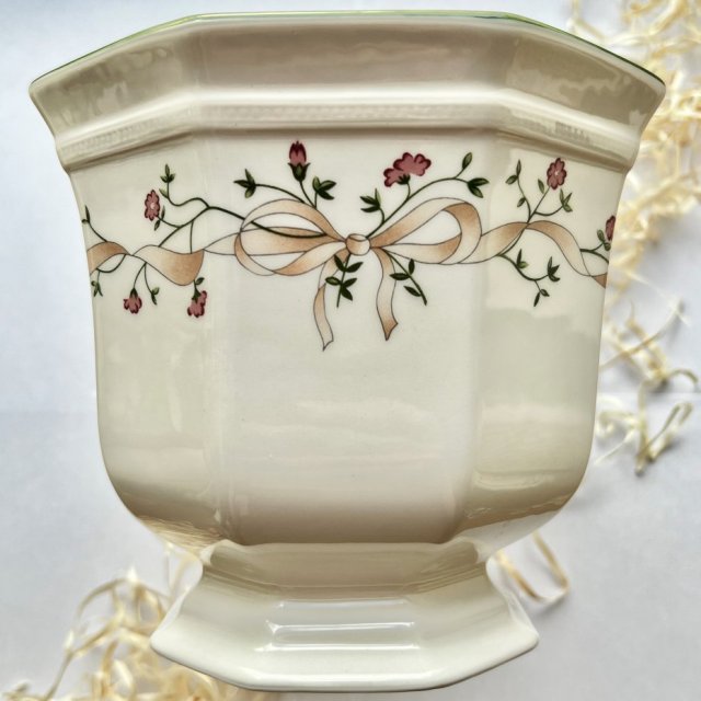 Eternal Beau Porcelain Flower Pot - Made in England ❤ Duży donica ❤ Wieńce kwiatowe