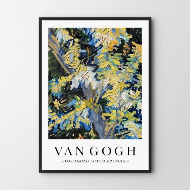 Plakat Van Gogh Blossoming Acacia - format 40x50 cm