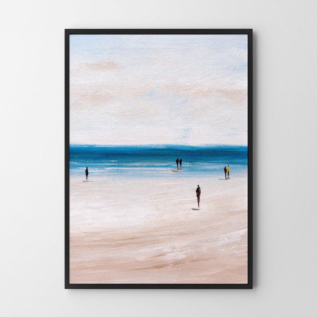 Plakat On the beach - format 30x40 cm