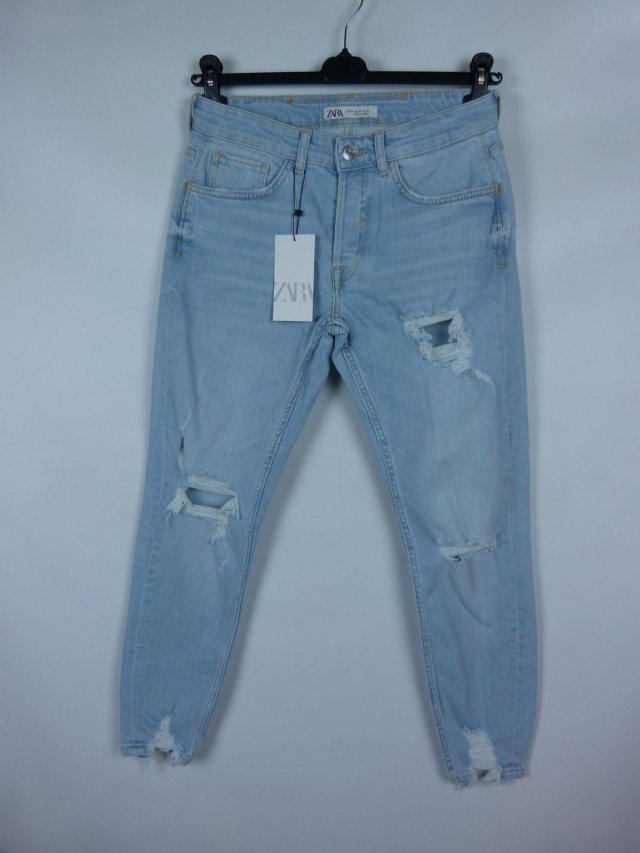 ZARA spodnie jeans dziury - 38 mex.30 z metką