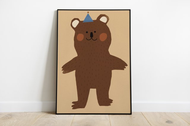 Plakat 50 x 70 cm Baby bear