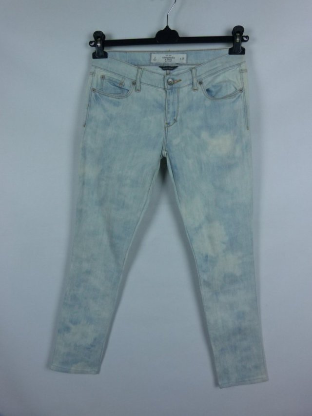 Abercrombie & Fitch spodnie skinny jeans dżins - W26 / 2