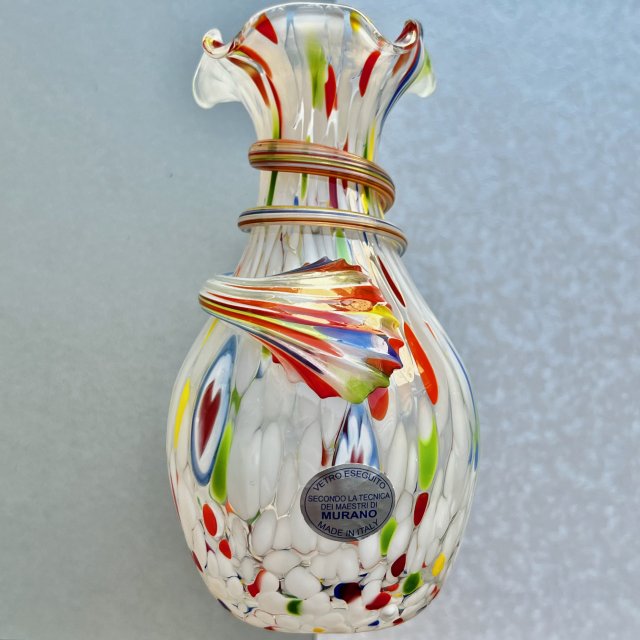 Murano Glass Sweet Multicolor Vase ❀ڿڰۣ❀ Art Glass ❀ڿڰۣ❀ Wazon