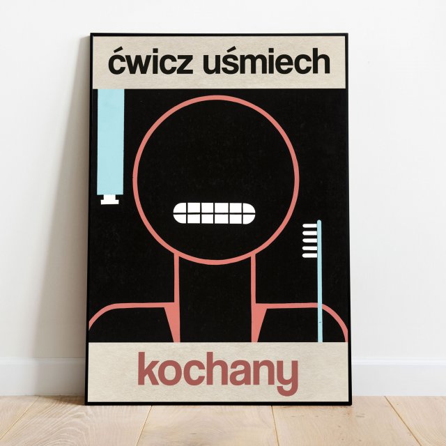 Ćwicz uśmiech (50x70)