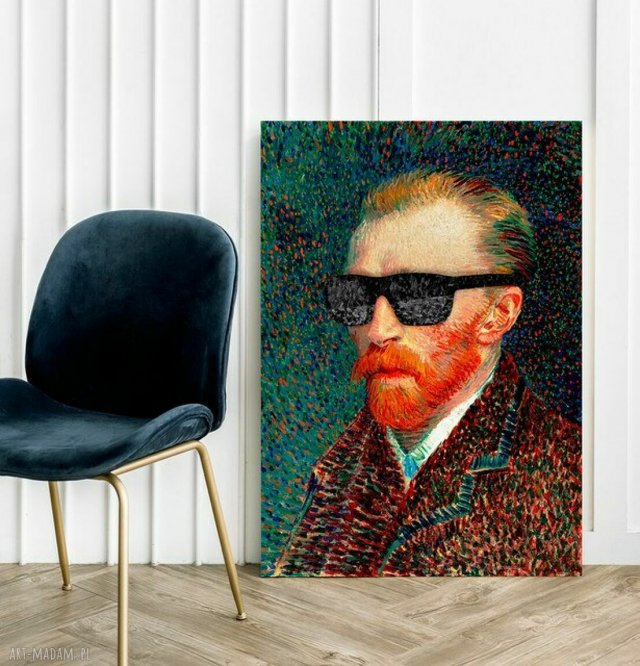 Obraz na płótnie Vincent Van Gogh 50x70 cm - płótno obraz canvas