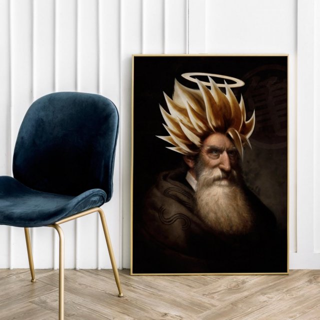 Plakat Super Saiyan - format 50x70 cm