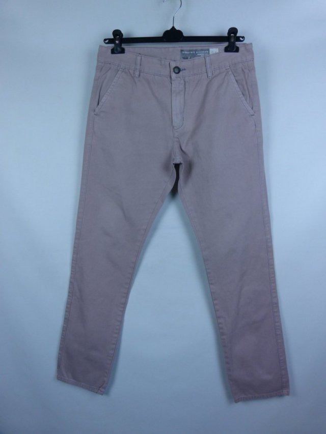 Industrie spodnie bawełna chino fit / 34 slim