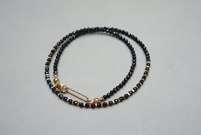 Spinel choker /naszyjnik/ - Szlachetna kolekcja