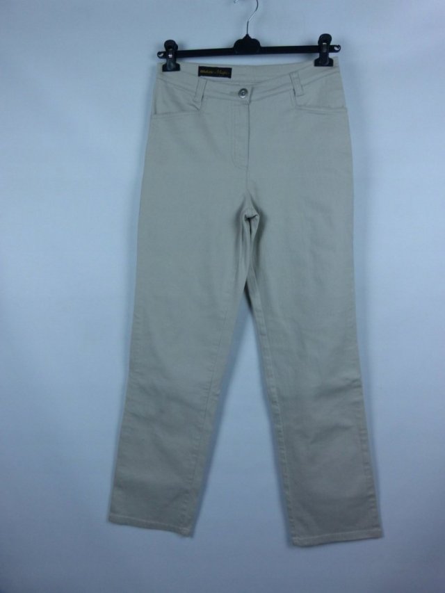 Michele Magic spodnie straight jeans ecru 14 / 40