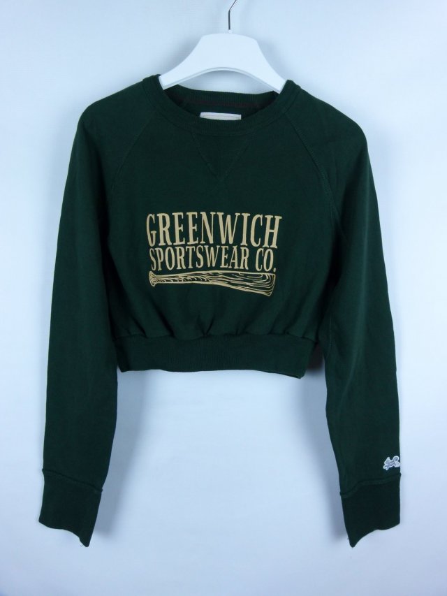 Greenwich Sportswear Co bluza crop 100% bawełna / M