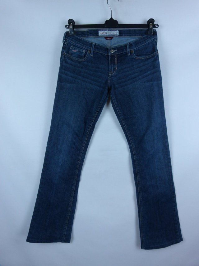 Hollister spodnie jeans biodrówki / 5L około S