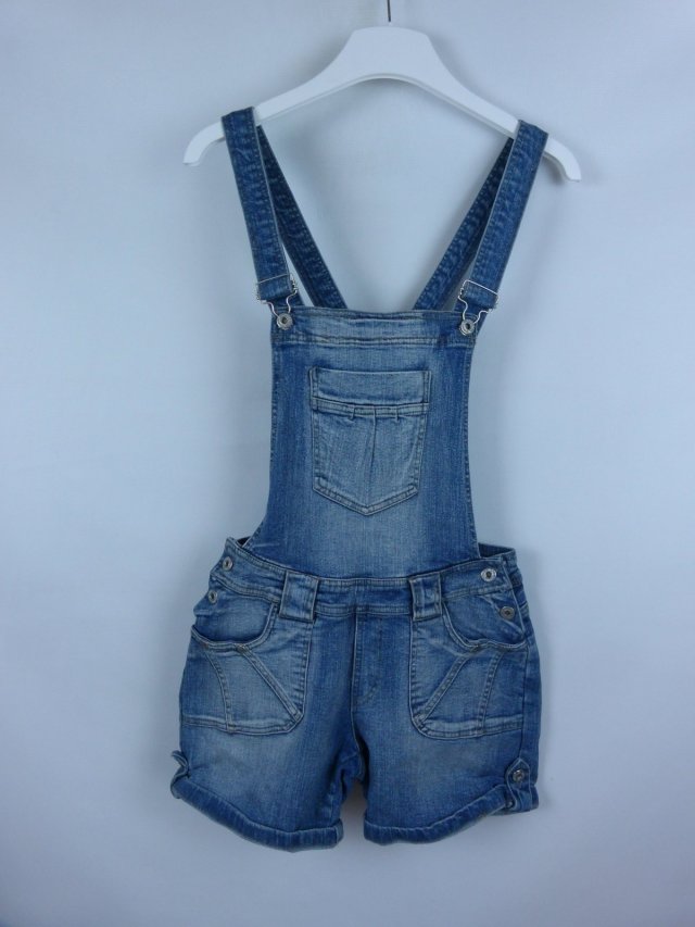 MODO Casual Wear spodenki ogrodniczki jeans / M