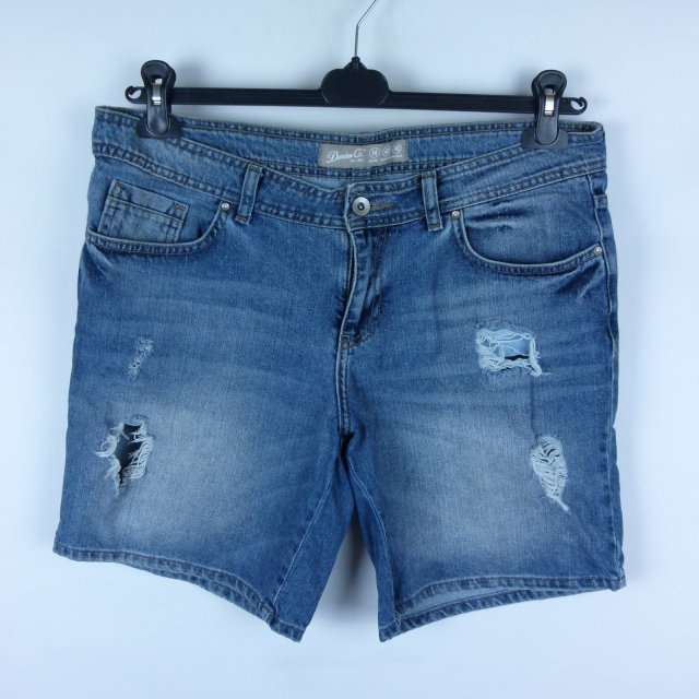 Denim Co spodenki bermudy jeans dziury 14 /42