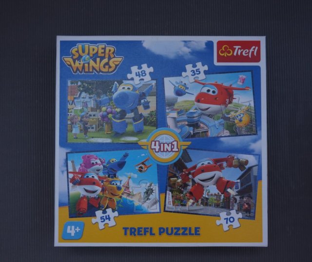 Puzzle TREFL 4W1 Super Wings   *5