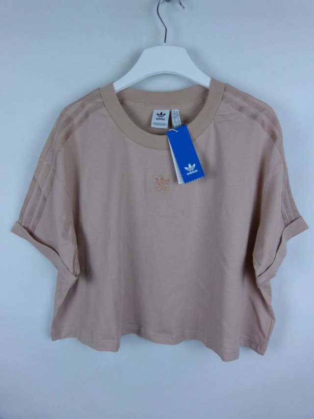 Adidas bluzka crop t-shirt z metką 3X / 54 - 56