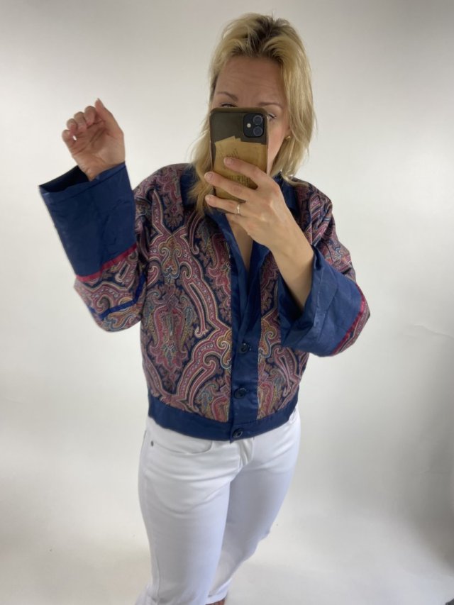 vintage paisley jacket