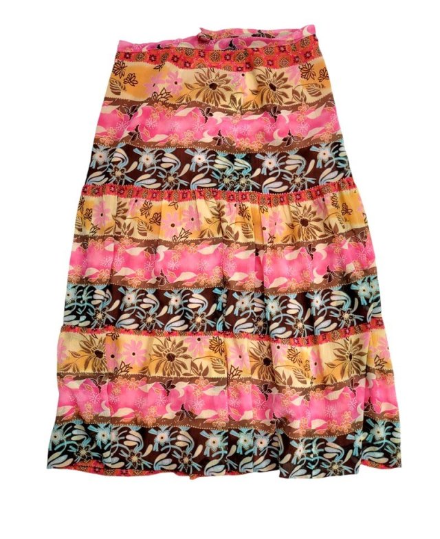 Boho spódnica midi M/L