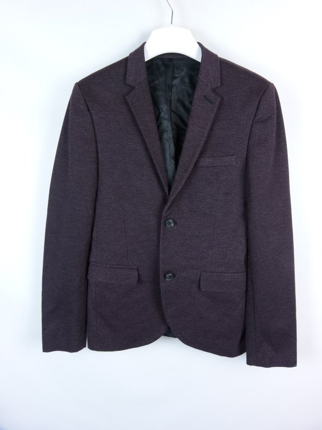 Topman marynarka melanż  burgund / UK 36" EUR 91 cm - S