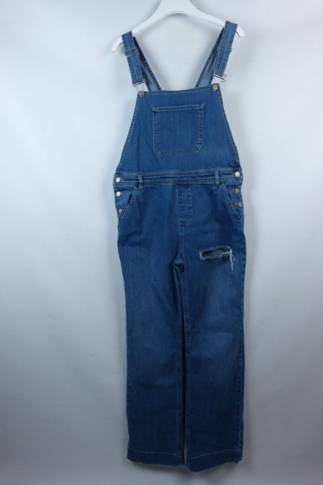 ASOS Denim spodnie ogrodniczki jeans 14 / 42