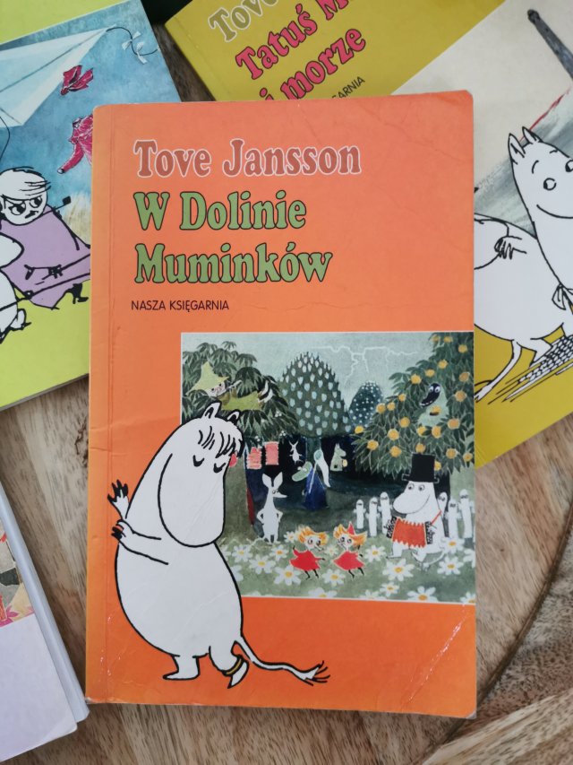 'W Dolinie Muminków' książka vintage